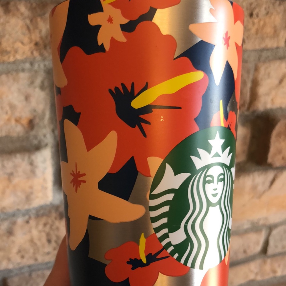 Starbucks Hibiscus‎ Flower Vacuum Insulated Cup - Picture 10 of 10